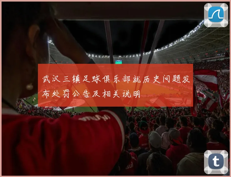武汉三镇足球俱乐部就历史问题发布处罚公告及相关说明